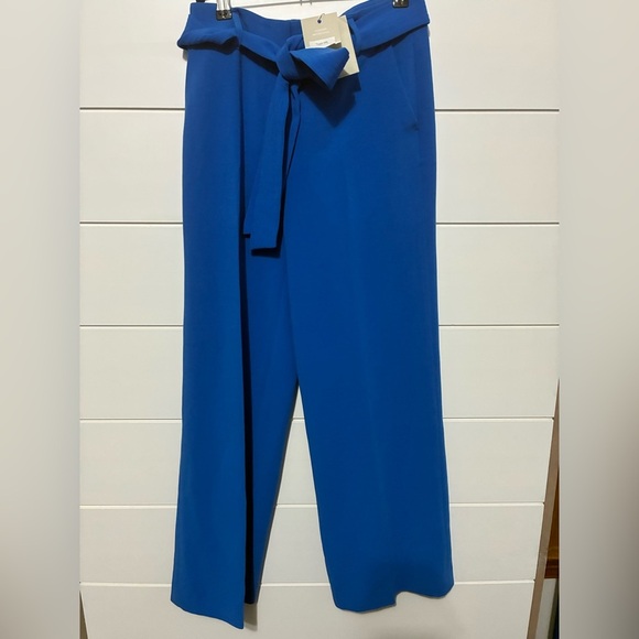Boden Hampstead Wide Leg Pants - Bold Blue size 4P new - Picture 16 of 16